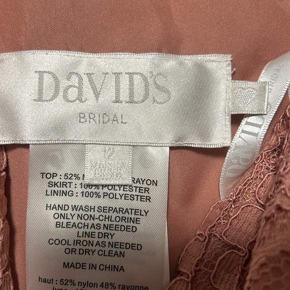 New David’s bridal floor length dress - Picture 5 of 5